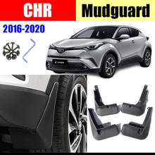 Mud-flaps for CHR mudguards C-HR fenders car mud flaps splash guands fender Accessories auto styline Front rear 4 pcs 2024 - buy cheap