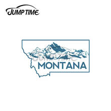 JumpTime 13 x 3.3cm For Montana Mountains Funny Travel Car Stickers Car Accessories Laptop Motorcycle Camper Waterproof Decal 2024 - buy cheap