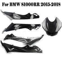 Carenagem para tanque de fibra de carbono, pré-preg, 100%, para bmw s1000rr 2015, 2016, 2017, 2018 2024 - compre barato