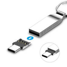 USB 3,1 tipo C conector tipo C macho a USB hembra adaptador OTG Convertidor para teléfono tableta Android pendrive U Disk 2 uds 2024 - compra barato