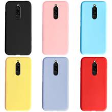 Liquid Silicone Cover For Xiaomi Redmi 8 Case Soft TPU Slim Bumper Shockproof Cover for Xiaomi Redmi 8 Redmi8 Global Phone Cases 2024 - buy cheap