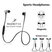 XT11 Magnetic Wireless bluetooth Earphone music headset Phone Neckband Sport Headphone Earbuds with Mic For iPhone Samsung 2024 - купить недорого