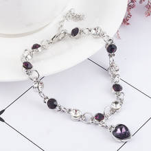 2020 NEW Fashion Cubic Zirconia Tennis Bracelets Iced Out Chain Crystal Wedding Bracelet for Women Gold  Bracelet Jewelry 2024 - buy cheap