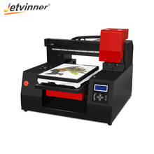 Jetvinner автоматический A3 + планшетный принтер 33*60 см DTG принтер футболка принтер для текстильной рубашки холст с двойной печатающей головкой 2024 - купить недорого