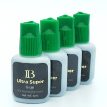 Wholesale IB 10ml Eyelash Extension Glue 2 Seconds Fast Drying Pro Lash Glue Black Adhesive Retention Long Lasting 4 Bottles/Lot 2024 - buy cheap