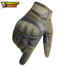 Guantes de Moto militares tácticos para pantalla táctil, guantes de dedo completo para ciclismo, Motocross, Verano 2024 - compra barato