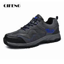 Zapatos informales con cordones para hombre, zapatillas transpirables de cuero negro, talla grande, para caminar, Invierno 2024 - compra barato