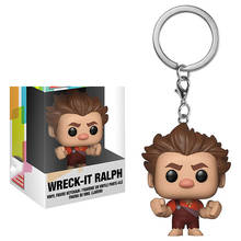 FUNKO New Cartoon Cute keychain WRECK-IT RALPH Action Figure Collection Toys for Children birthday gift with retail box 2024 - buy cheap