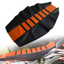 For     250F 250R 350 Hqvarna FC FE FS FX 250 350 450 501 Motocross Rubber Striped Soft-Grip Gripper Soft Seat Cover 2024 - buy cheap
