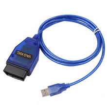 Диагностический интерфейс VAG-COM 409.1, USB-кабель kkl OBD2 для VW, Audi, Seat, Volkswagen, Skoda 2024 - купить недорого