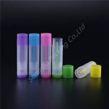 1000pcs 5G Lip Balm Tubes Empty Plastic Lip Balm Lipstick Tube Chapstick Containers Lipstick Containers for Handcraft 5 Colors 2024 - buy cheap
