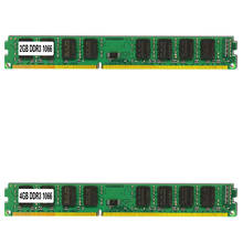 Memória ddr3 1066mhz 1.5v 240-pin do computador da memória do desktop de ram para a memória do computador amd dupla-face 16 partículas 2024 - compre barato