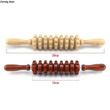 Body Arm Back Leg Trigger Muscle Roller Stick Massager Health Care Tool Wood Exercise Roller Sports Repair Of Injury 2024 - buy cheap