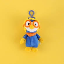 12CM Cute Pluff Penguin Keychain Simulation Lovely Keychain Ladies Bag Plush Toy Doll Hangings Cute Student Backpack Keychain 2024 - buy cheap