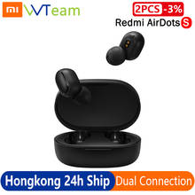 Xiaomi Redmi AirDots S TWS Wireless airdots S Bluetooth 5.0 Earphone Noise Reduction With Mic Handsfree Earbuds AI Voice Control 2024 - buy cheap