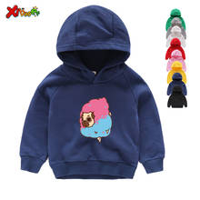 Kids Hoodies Sweatshirts Dog Printed Kids Tops for Boys Girls Pullover  Hoodies Hip Hop Basic Coat 2019 Winter 2024 - buy cheap