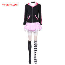 VEVEFHUANG  Game #COMPASS Megumegu Cosplay costume adult costume full set custom made outfit Cosplay Costume Halloween Costume 2024 - buy cheap