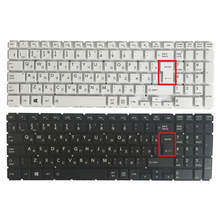 New Russian RU laptop keyboard for Toshiba Satellite Radius P55W P55W-B P55W-B5224 P55W-B5220 P55W-B5318 black/white Big enter 2024 - buy cheap
