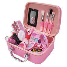 Girls Makeup Kit for Kids Children's Makeup Set Girls Princess Make Up Box Nontoxic Cosmetics Kit Toys Play Makeup Beauty Toys 2024 - buy cheap