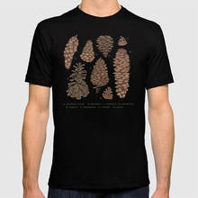 Pinecones T Shirt Pinecone Pine Tree Plants Science Scientific Illustration Trees Botanical Wander 2024 - buy cheap