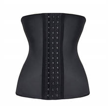 XXS- 8XL Plus Size Waist Trainer Slimming Belt 4 Steel bone Latex Waist Cincher Corset Colombian Gird Body Shaper Cincher Corset 2024 - buy cheap