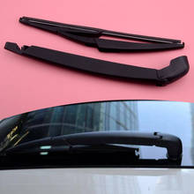 Car Rear Windshield Windscreen Wiper Arm & Blade Black Fit for Fiat 500 500X Ford KA Mk2 Hatchback 2014 2024 - buy cheap