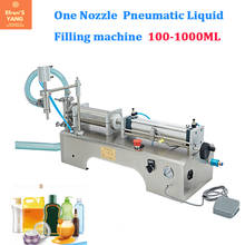 Máquina de llenado de líquido de un solo cabezal, 100-1000ML, completamente neumática, semiautomática, L 2024 - compra barato
