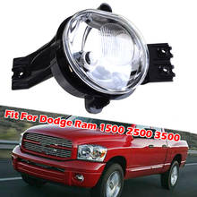 Conjunto de luz antiniebla, lámpara de parachoques delantero compatible con Dodge Ram 1500, 2500, 3500, 2002-2008, accesorios para coche 2024 - compra barato