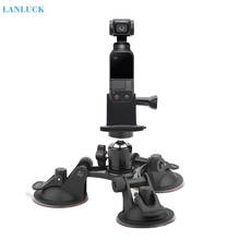 For DJI Osmo Pocket Car Holder Suction Cup Mount Camera Stabilizer Accessory with Aluminium Expansion Module Adapter Converter 2024 - buy cheap