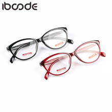Iboode-gafas de lectura TR90 ultraligeras para hombre y mujer, lentes transparentes de resina Retro, para presbicia, + 1,0, 2,0 2024 - compra barato