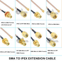 Cable adaptador SMA a IPEX uFL/u.FL/IPX/IPEX UFL a SMA hembra RF pigtail, cable de conexión, cable de extensión de antena RG178 20cm 2024 - compra barato