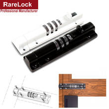 Combination Door Latch Lock 3 Digit Password Sliding Bolt for Storage Jewelry Box Cabinet Gym School Locker Rarelock MS550 I 2024 - buy cheap