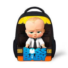 Детский рюкзак для детского сада с принтом «Boss Baby», школьные сумки для книг с рисунком аниме, маленькие сумки для мальчиков и девочек 2024 - купить недорого