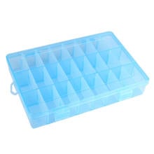 Portable 24 Grids DIY Tools Packaging Box Electronic Components Screw Removable Storage Screw Jewelry Tool Case Colorful Plastic 2024 - buy cheap