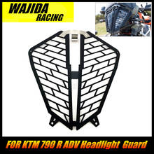 Cubierta protectora de aluminio para faro delantero de motocicleta, accesorio para KTM 790 Adventure / R ADV 2024 - compra barato