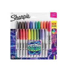 Sharpie Marker Pen Set 12/24 Colored Art Marker Eco-friendly Fine Point Permanent Oil Marker Pens Colored Office Stationery 2024 - buy cheap