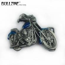 Bullzine wholesale zinc alloy retro Motor biker belt buckle pewter finish FP-02666-1 cowboy jeans gift belt buckle 2024 - buy cheap