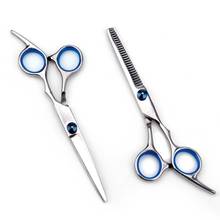 Hair Cutting Scissors Hair Professional Thinning Shears Stainless Steel Hairdressing Scissors Cut Hair Barber Accessories Tools 2024 - buy cheap