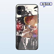 Kurapika-funda de Anime Hunter x Hunter para iPhone, carcasa de cristal para iPhone SE 6s 7 8 x xr xs 11 pro max Samsung s note 10 20 plus 2024 - compra barato