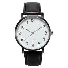Mens Watches Luxury Simple Business Watch Fashion Leather Strap Quartz Wrist Watch Fashion Sport Watches Male Clock reloj hombre 2024 - buy cheap