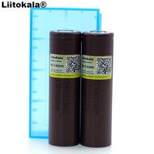 Новый оригинальный аккумулятор Liitokala HG2 18650 3000 мАч, выделенный аккумулятор 18650HG2 3,6 в разряд 20 А + коробка для хранения 2024 - купить недорого