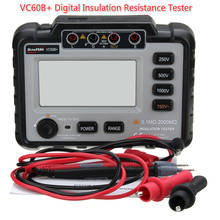 VC60B+ Digital Insulation Resistance Tester 1000V Original Megger MegOhm Meter High Voltage Short Circuit Input Alarm Multimeter 2024 - buy cheap