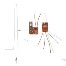 Placa receptora y transmisor PCB con sistema de Radio de antena para coche, camión y Juguete, circuito de 27MHz, 4 canales, Control remoto, nuevo 2024 - compra barato