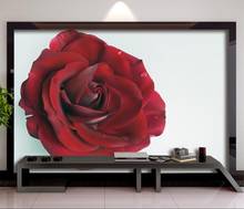 WELLYU-papel tapiz personalizado 3D para decoración del hogar, pared de fondo de TV con cuentas de agua rosa para amantes de las fotos, murales para sala de estar y dormitorio, papel tapiz 3D 2024 - compra barato