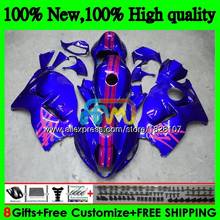 Carenado azul de fábrica para SUZUKI Hayabusa GSXR 1300 GSXR1300 96 97 98 99 01 48BS.0 GSXR-1300 1996 1997 1998 1999 2000 2001 2024 - compra barato