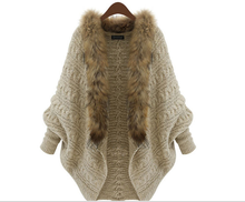 Осенне-зимний модный женский свитер, утепленная рубашка с длинным рукавом летучая мышь, шаль, кардиган, Однотонный свитер, пальто 2024 - купить недорого