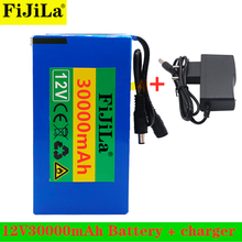 Batería recargable de iones de litio de alta capacidad, cargador con indicador de carga y cargador, 12V, 100% mAh, 30000 v, 30Ah, 12,6 2024 - compra barato