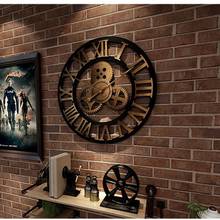 Industrial Gear Wall Clock Decorative Retro MDL Wall Clock Industrial Age Style Room Decoration Wall Art Decor 2024 - buy cheap