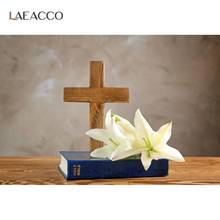 Laeacco First Communion Nativity Holy Bible Jesus Cross Easter Diwali Photography Backdrops Photo Backgrounds Photophone Props 2024 - buy cheap