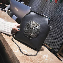 Pu Leather Crossbody Bags For Women 2021 New Luxury Handbag Designer Ladies Hand Tassel Shoulder Messenger Bag Main Female Sling 2024 - buy cheap